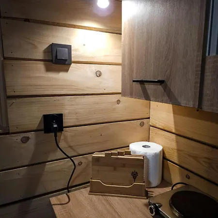 Drewniany Szafran Dom wakacyjny